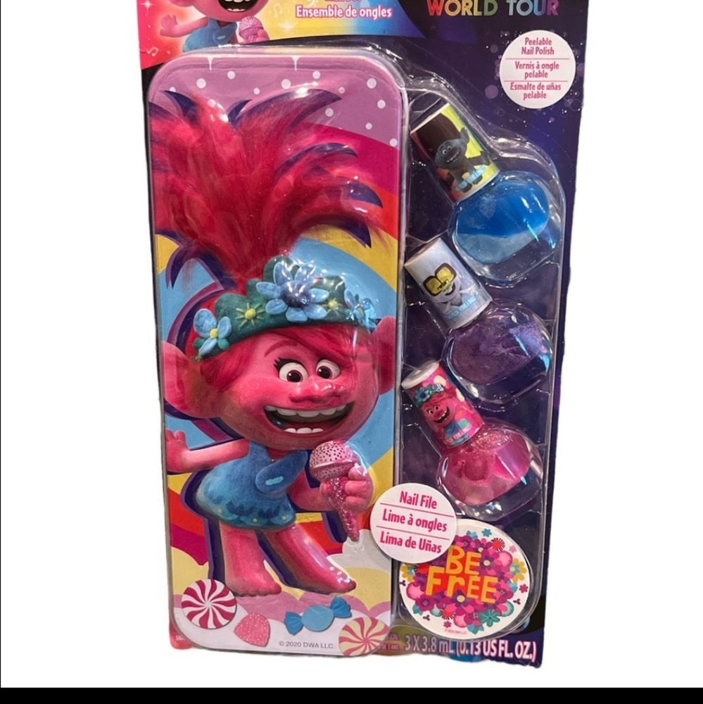 Trolls Nail Polish Set Dream Works